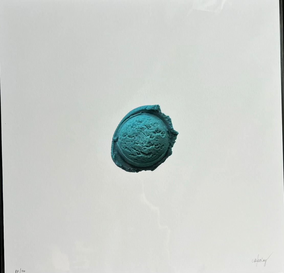 Turquoise Ice Cream Scoop, 2025 BY CJ HENDRY