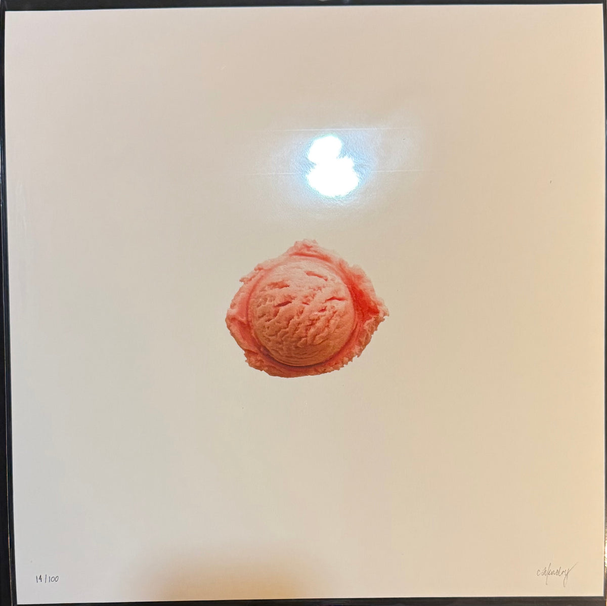 Light Pink Ice Cream Scoop, 2025 By CJ HENDRY